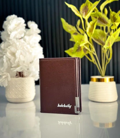 SM-02 | Men’s Leather Wallet with Strap | Stylish & Durable Card Holder