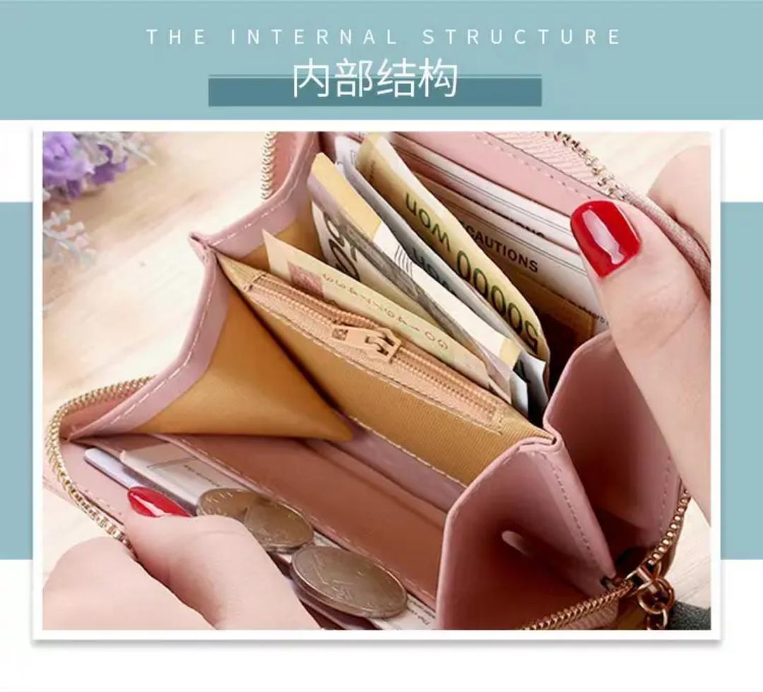 WH -03 | Forever Young Cat Ear Zipper Wallet | Compact & Stylish Card Holder | For Women