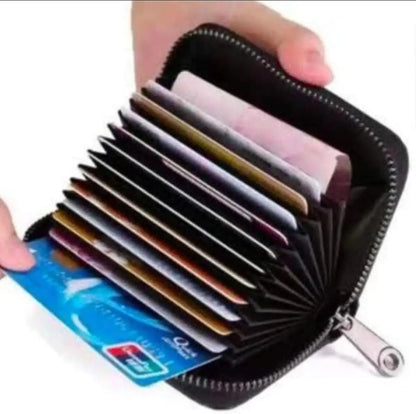 SM-02 | Pu Leather Wallet For Men And Women- Stylish Leather Wallet | 9 Card Holder Pockets 2 Cash And Key Pockets